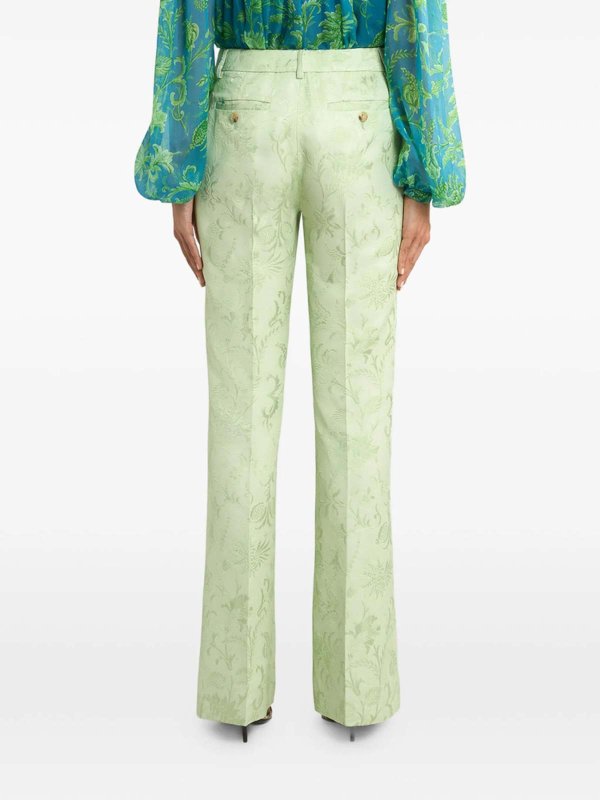 The Best Shops ETRO: カジュアルトラウザー - カジュアルパンツ - 緑