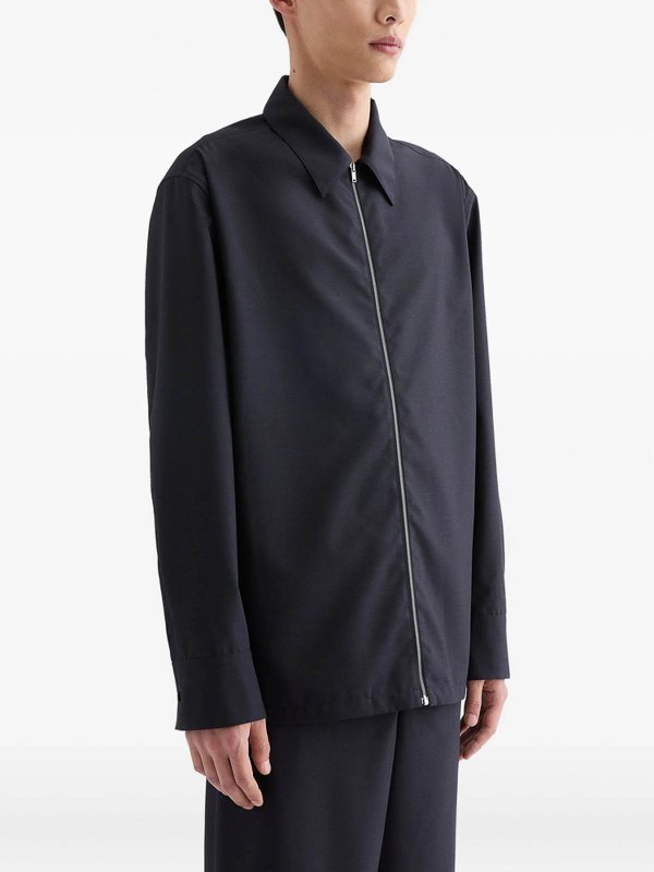 JIL SANDER: Hemden online - Hemd - Blau