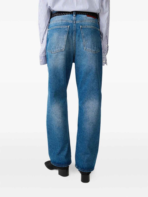STUDIO NICHOLSON: straight leg jeans online - Jeans