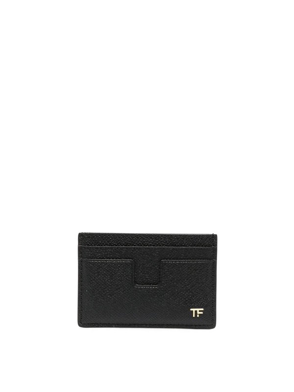 TOM FORD: レザーコート - レザーコート - 黒