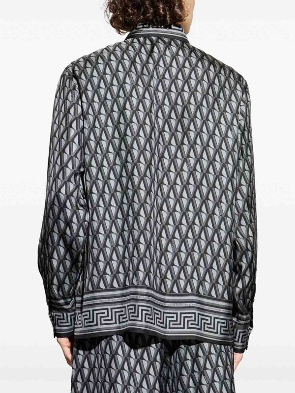 Camisa - Gris shop online: VERSACE