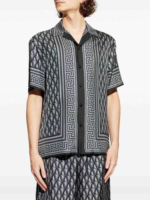 Camisa - Gris shop online: VERSACE