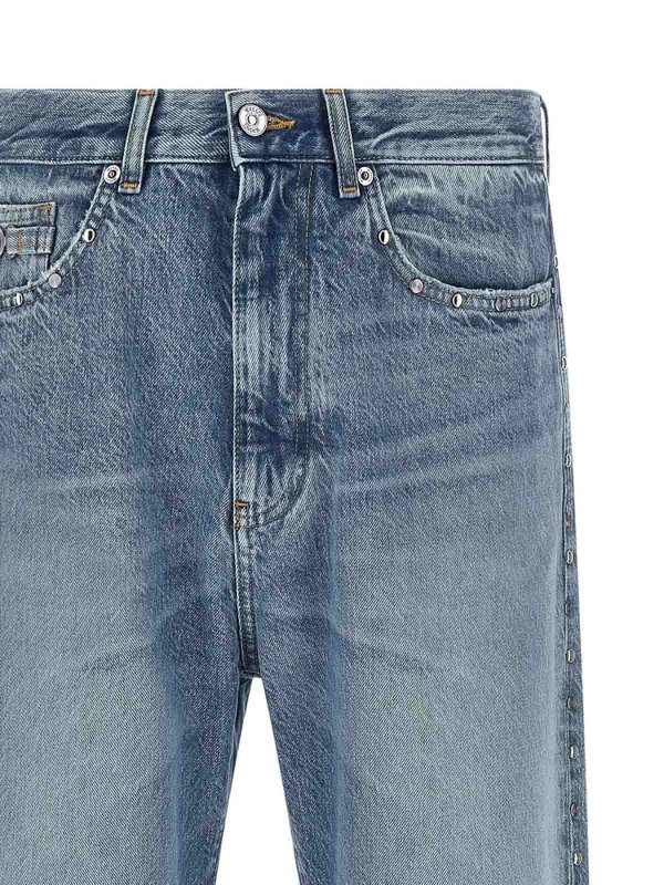 Vaqueros Rectos - Azul shop online: VERSACE