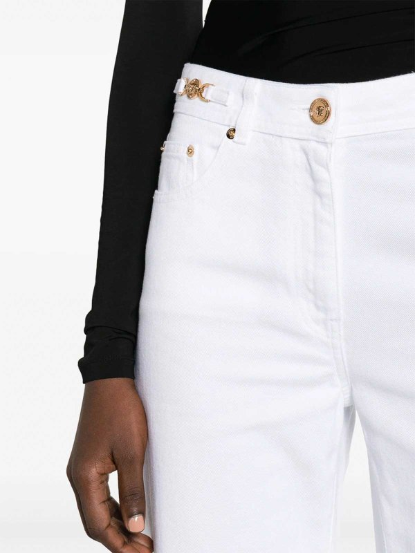 Vaqueros Rectos - Blanco shop online: VERSACE
