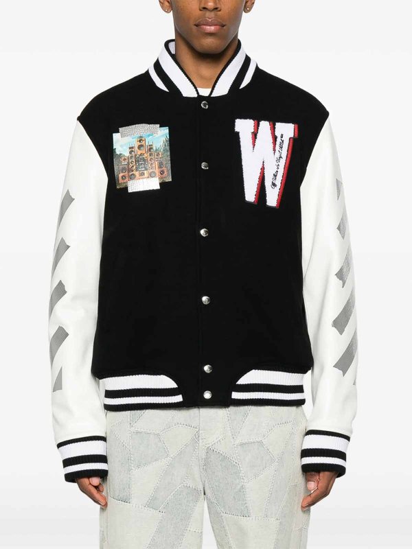 OFF-WHITE buy online Leather Outerwear