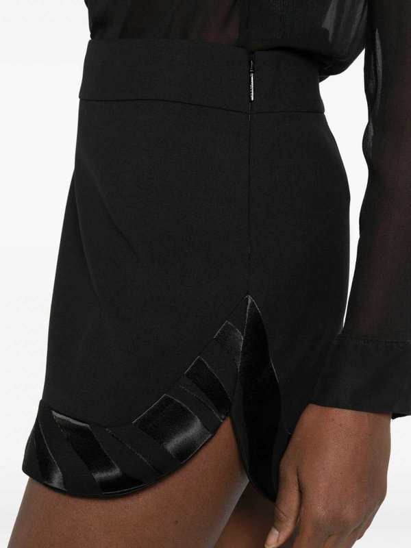 EMILIO PUCCI: ニーレングススカート＆ミディ丈 online - 膝丈/ミディスカート - 黒