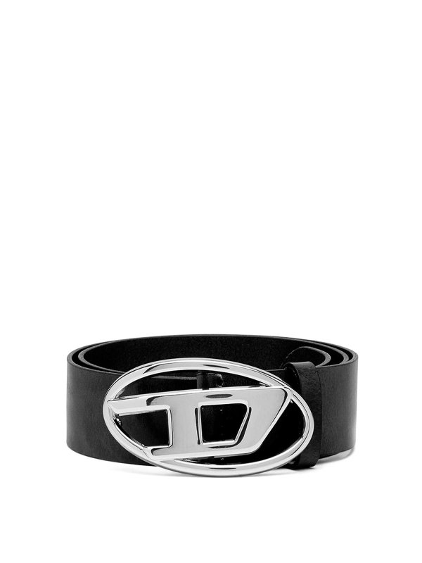 DIESEL: Cinturones - Cinturón - Negro