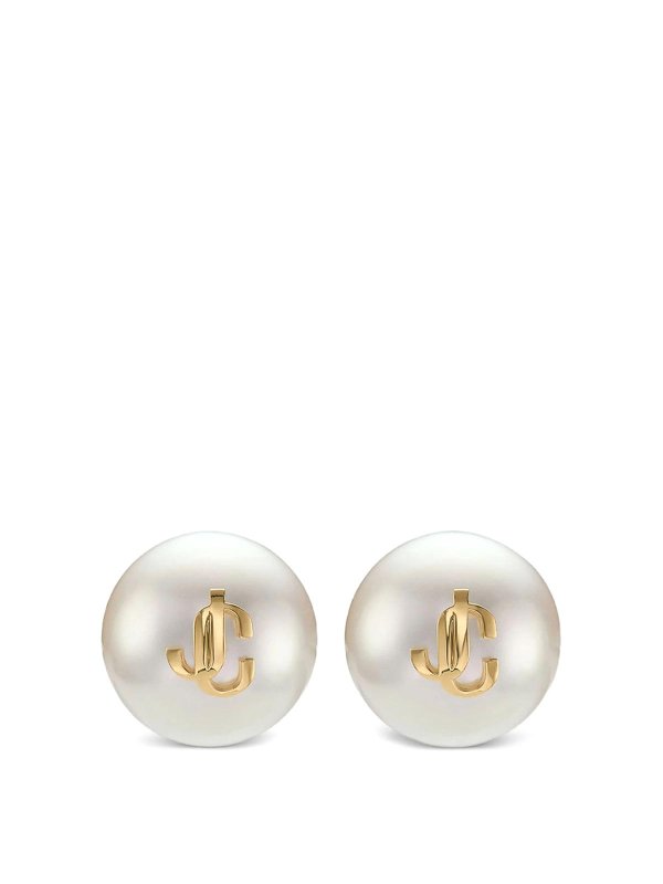 JIMMY CHOO: Pendientes - Pendientes - Blanco