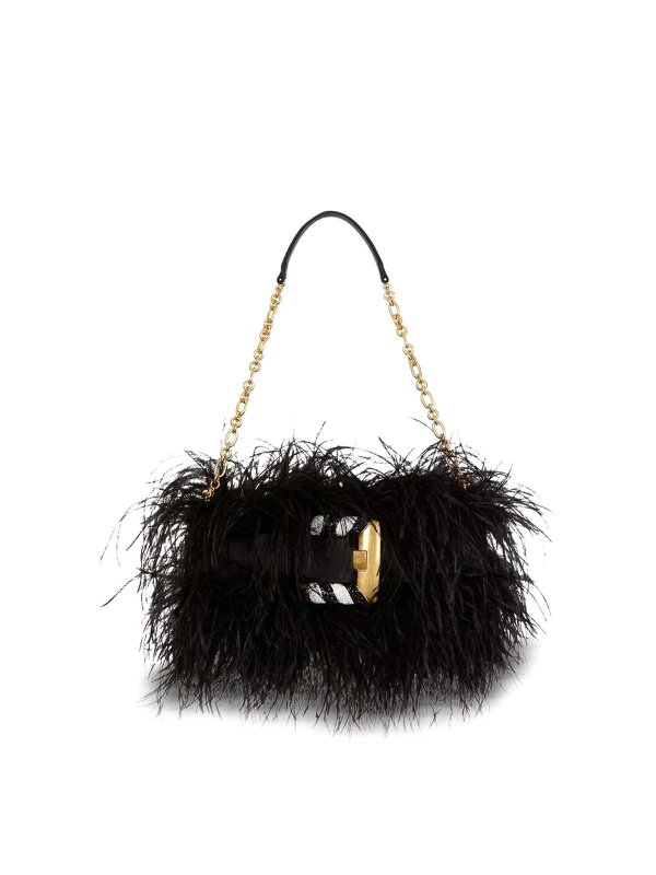 Balmain: キーホルダー - キーホルダー - 黒