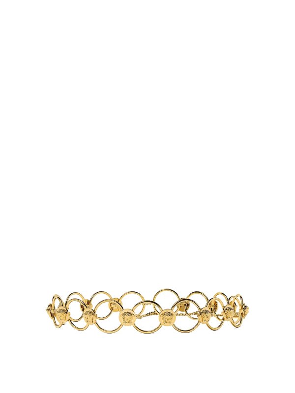 VERSACE: Handtaschen - Shopper - Gold