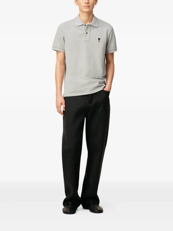 AMI PARIS: Poloshirts online - Poloshirt - Hellgrau