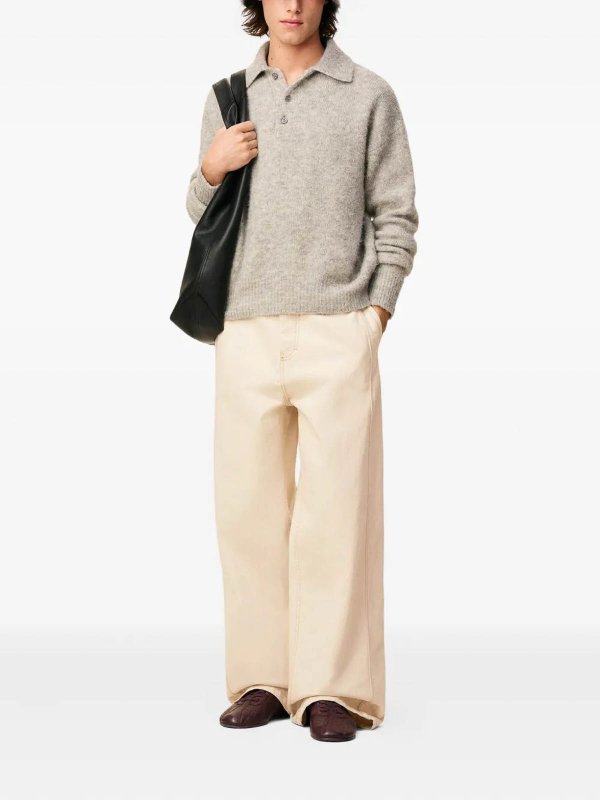 AMI PARIS: ストレートジーンズ online - ストレートジーンズ - ライトベージュ