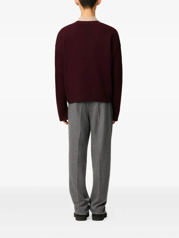 AMI PARIS buy online Rundhalspullover - Rot