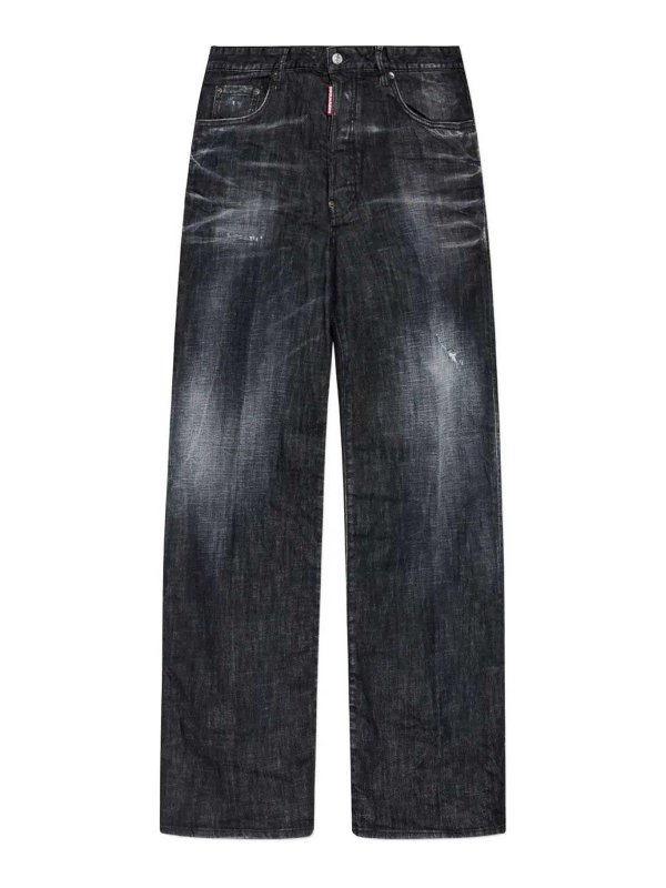 DSQUARED2: straight leg jeans - Pants 5 Pockets