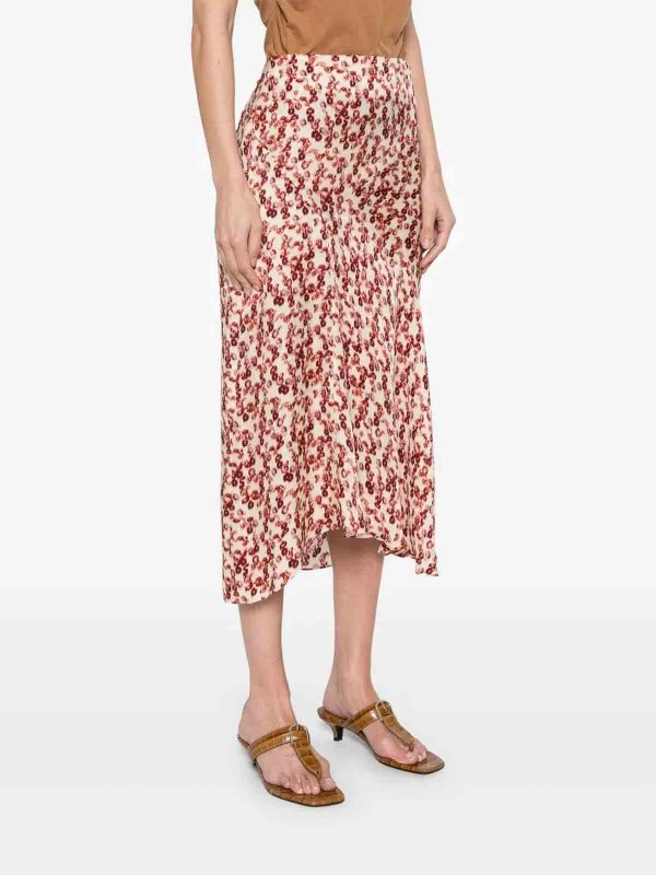 The Best Shops ISABEL MARANT: Lange Röcke - Langer Rock - Hellbeige