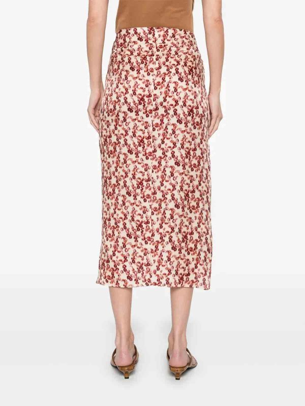 Langer Rock - Hellbeige shop online: ISABEL MARANT