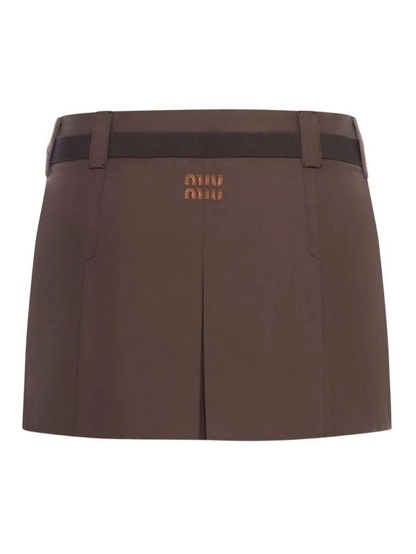 MIU MIU: Knee length skirts & Midi online - Panama skirts