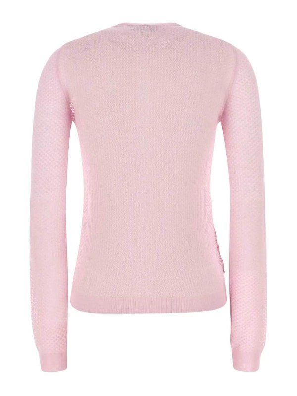 MIU MIU: crew necks online - Cashmere Lace Knitwear F18