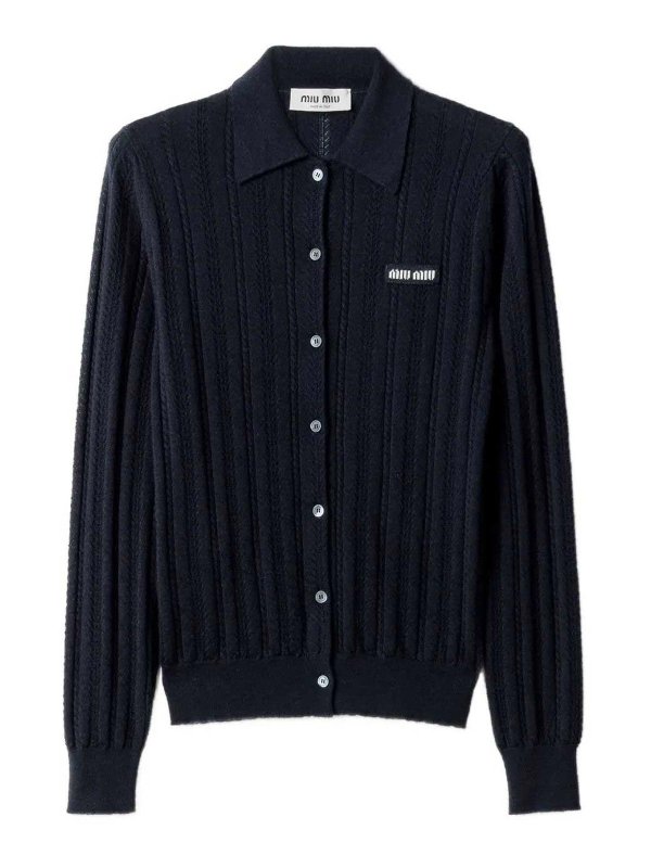 MIU MIU: crew necks - F18 Traforo Cashmere Knitwear