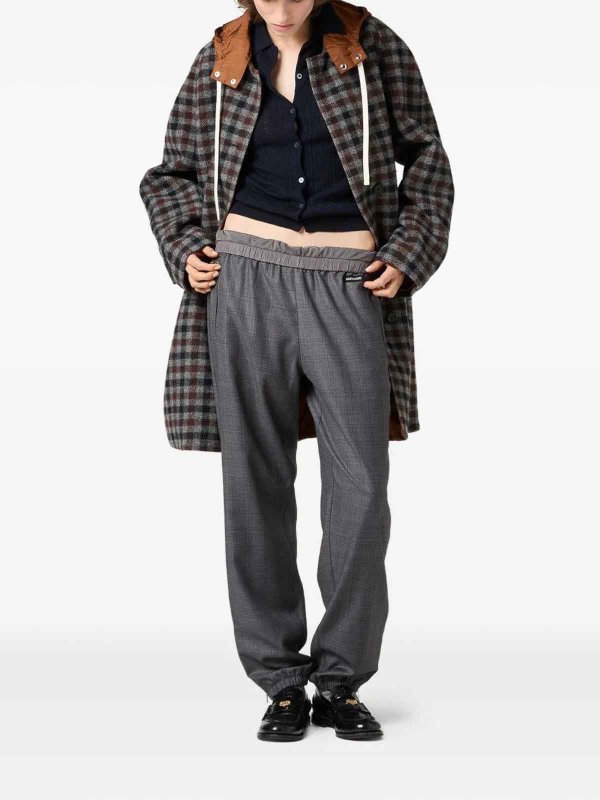 MIU MIU: crew necks online - F18 Traforo Cashmere Knitwear