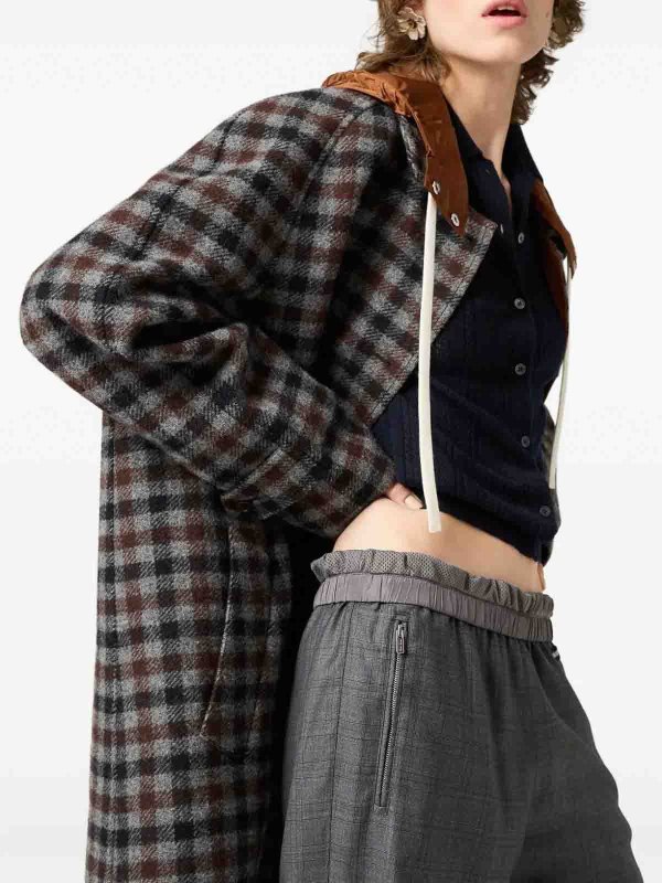 The Best Shops MIU MIU: crew necks - F18 Traforo Cashmere Knitwear