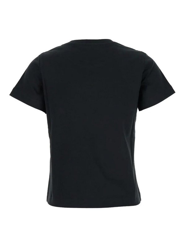 MONCLER: Camisetas online - Camiseta - Negro