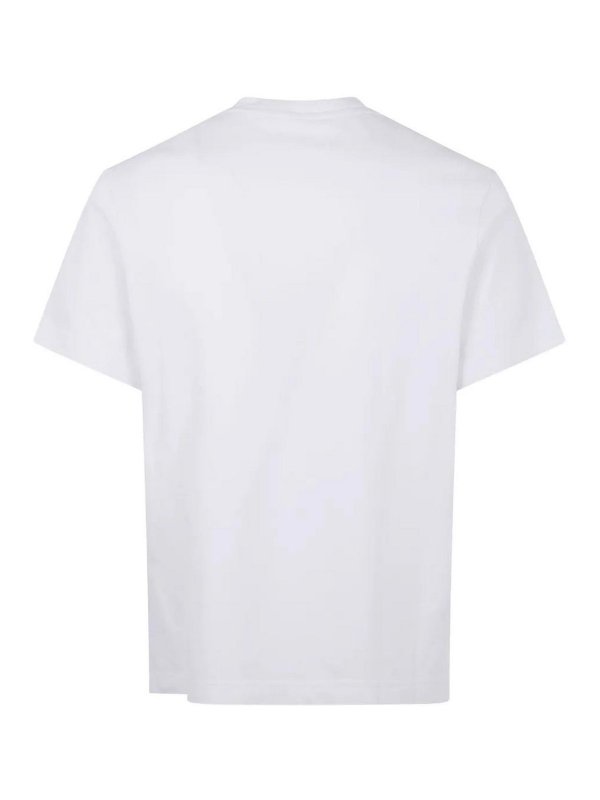 MONCLER: Camisetas online - Camiseta - Blanco
