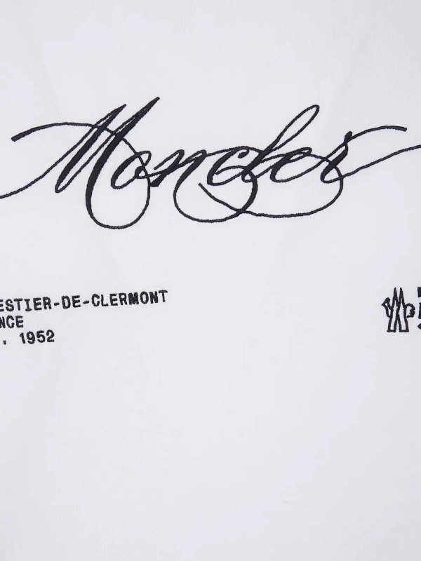 The Best Shops MONCLER: Camisetas - Camiseta - Blanco