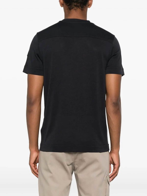 The Best Shops MONCLER: T-shirts - T-Shirt - Dunkelblau