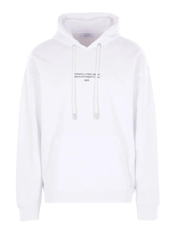 OFF-WHITE: スウェット＆セーター - スウェットシャツ/セーター - 黒