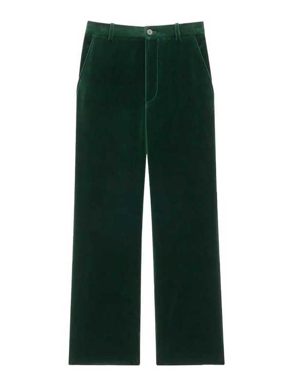 SAINT LAURENT: casual trousers - Pantalon Velours Coton Vintage