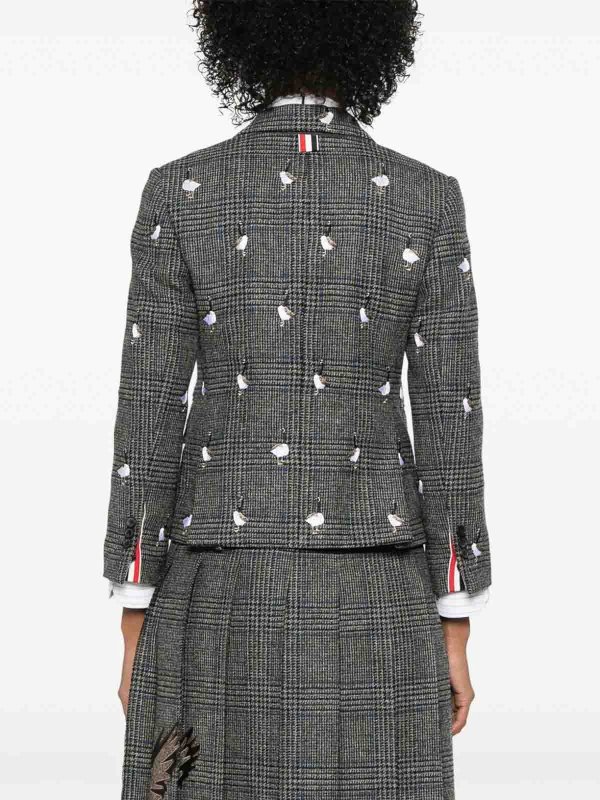 THOM BROWNE buy online 膝丈コート - グレー