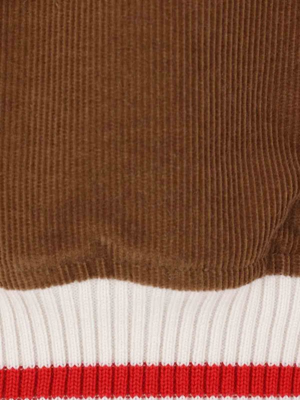 The Best Shops THOM BROWNE: casual jackets - Down Filled Cropped Flight Jacket