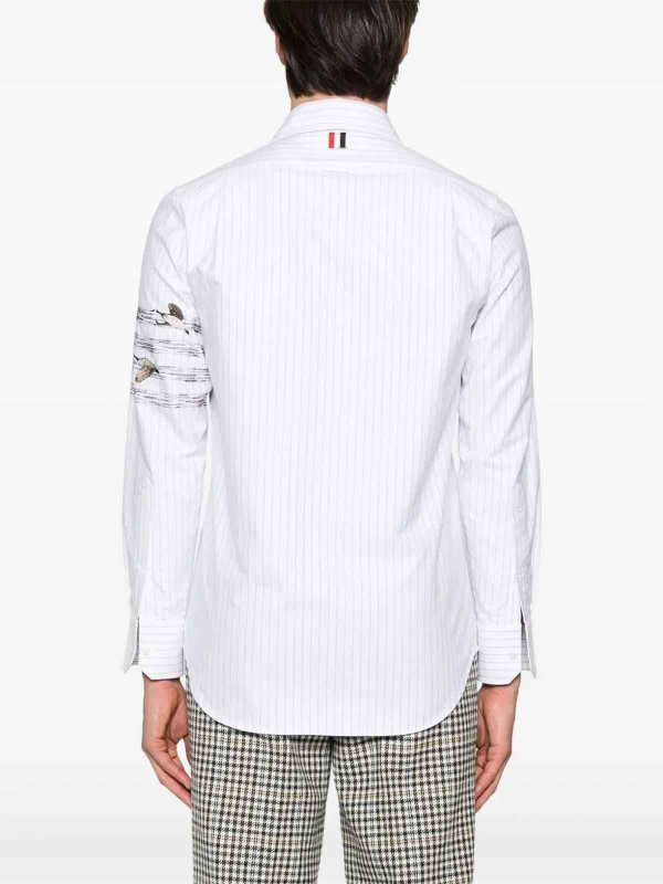 The Best Shops THOM BROWNE: Hemden - Hemd - Grau