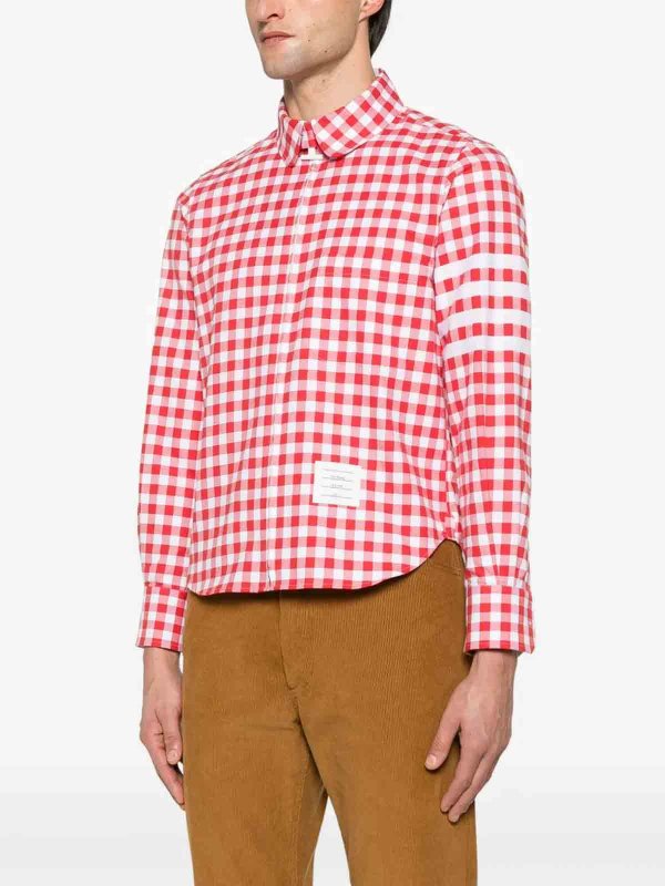 The Best Shops THOM BROWNE: シャツ - シャツ - 赤