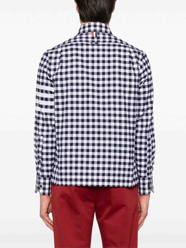 THOM BROWNE buy online Hemd - Dunkelblau