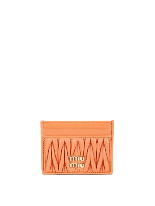MIU MIU: wallets & purses - Matelassemiu small parts