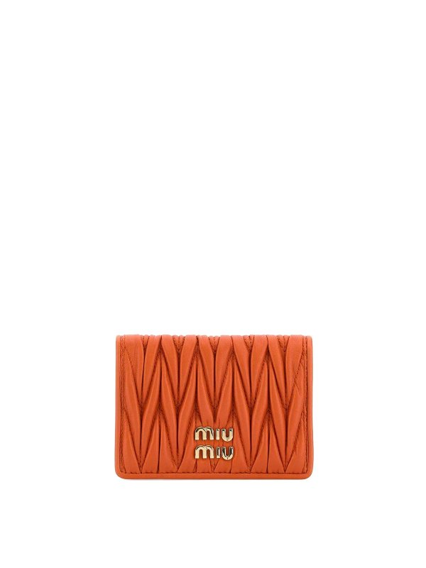 MIU MIU: wallets & purses - Matelassemiu small parts