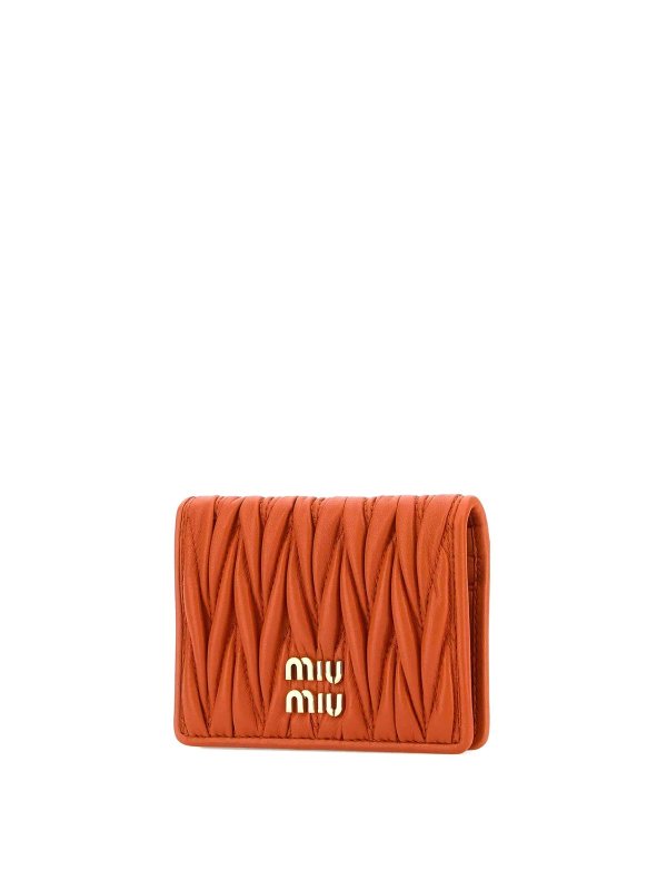 MIU MIU: wallets & purses online - Matelassemiu small parts