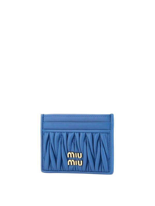 MIU MIU: wallets & purses - Matelassemiu small parts