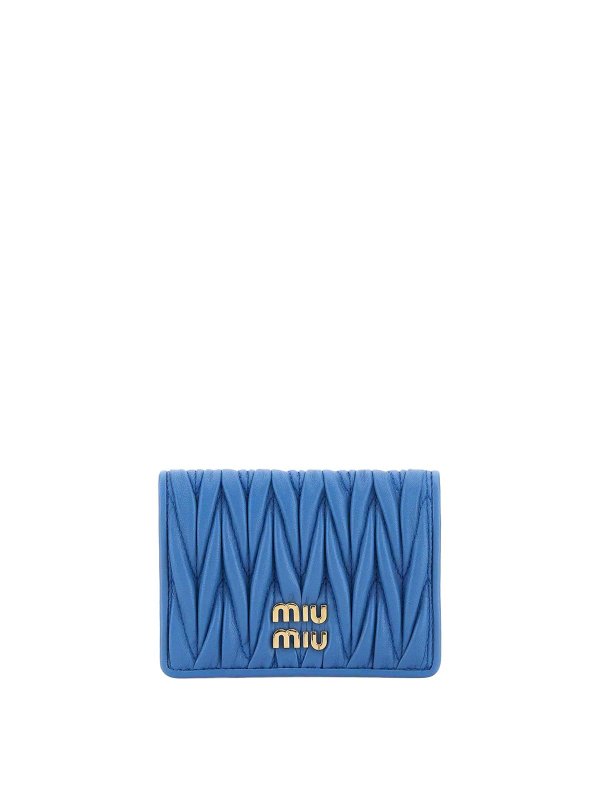 The Best Shops MIU MIU: wallets & purses - Matelassemiu small parts