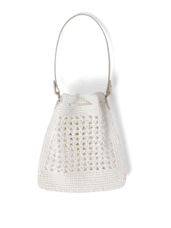 MIU MIU: Bucket bags online - Crochet Net Bag