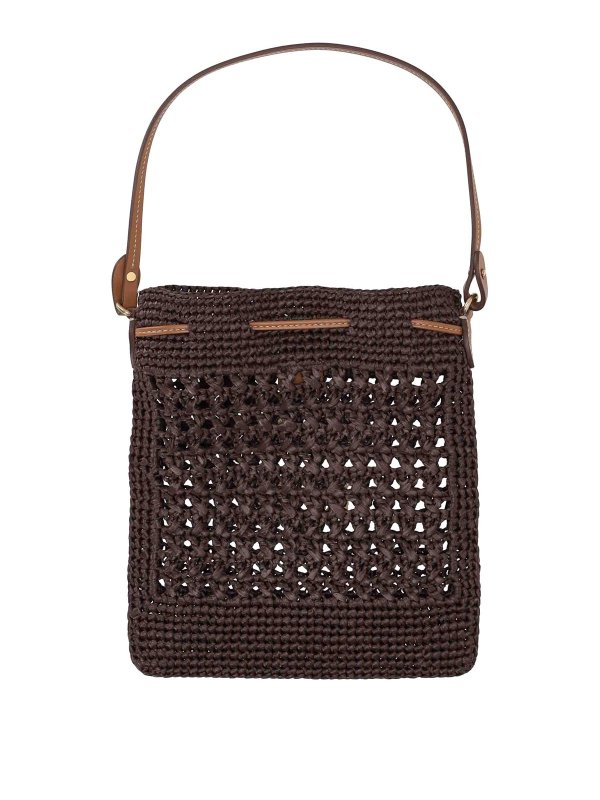 MIU MIU: Bucket bags online - Crochet Net Bag