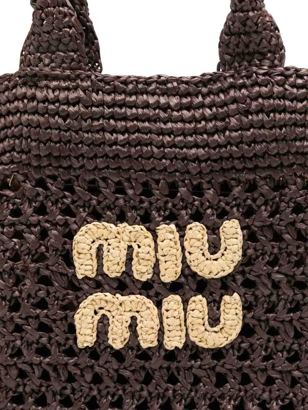 The Best Shops MIU MIU: Bucket bags - Crochet Net Bags
