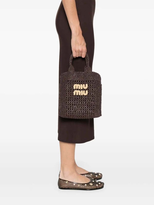 Crochet Net Bags shop online: MIU MIU