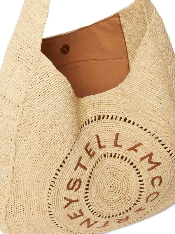 ショルダーバッグ - ベージュ shop online: STELLA McCARTNEY