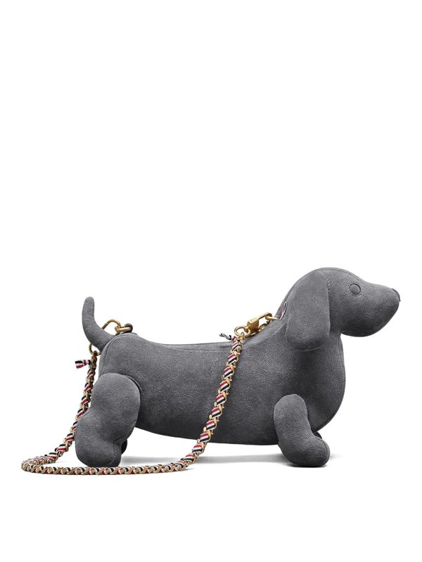 THOM BROWNE: ショルダーバッグ - ショルダーバッグ - グレー