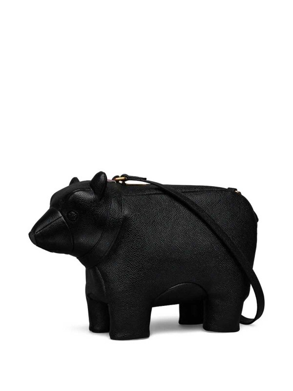 The Best Shops THOM BROWNE: Handtaschen - Shopper - Schwarz