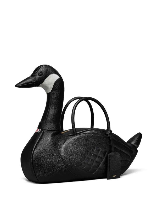 THOM BROWNE: Handtaschen online - Shopper - Schwarz