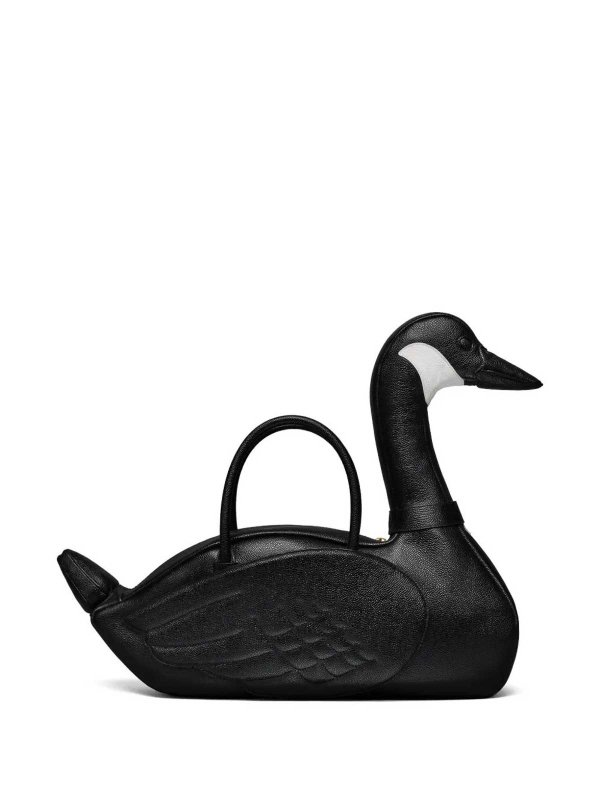 The Best Shops THOM BROWNE: Handtaschen - Shopper - Schwarz